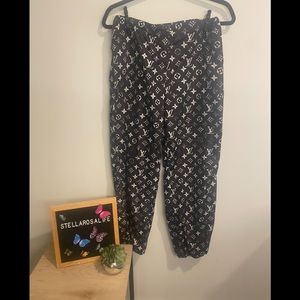 Louis Vuitton nylon joggers